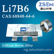 Lithium bore firaka Li7B6 Anode Material Fa Lithium mafana Battery